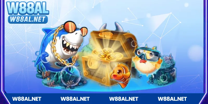 Bắn Cá Đổi Thưởng W88 – Săn Cá Trúng Lớn, Nhận Thưởng Khủng